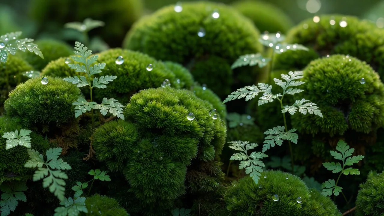 苔庭のディテール